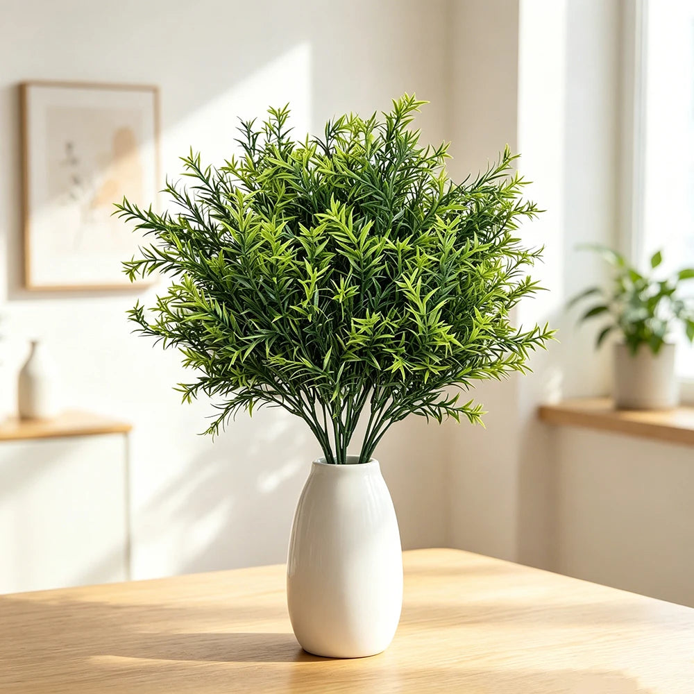 Green Persian Fern Artificial Plant – Wedding & Home Décor Artificial Plant Stem Babs