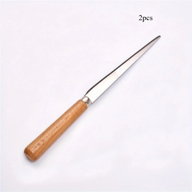 Clay Carving Tools – Stainless Steel Pottery Knives 1pc/2pcs Clay Carving Tools Babs 2pcs