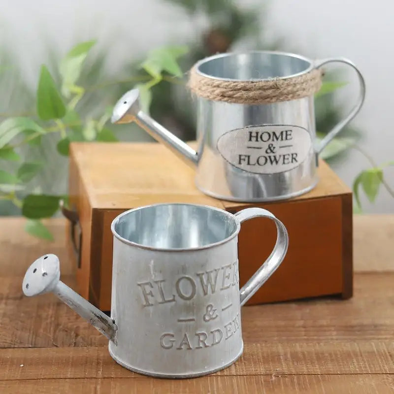 Iron Retro Flower Vase & Plant Pot – Home & Garden Decor Decorative Flower Vase Babs