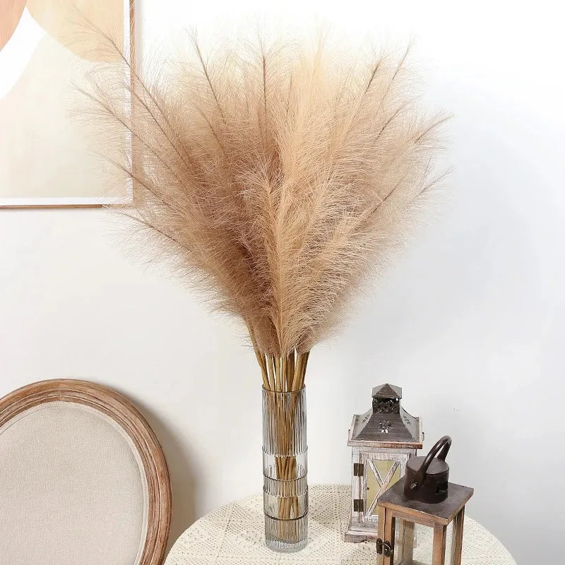 Artificial Pampas Grass Stems 90/120cm – Boho Home Decor Artificial Floral Stems Babs