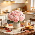 25/50PCS Silk Peony Artificial Flowers – Wedding & Home Decor Artificial Silk Flowers Babs MULTI 50 PCS