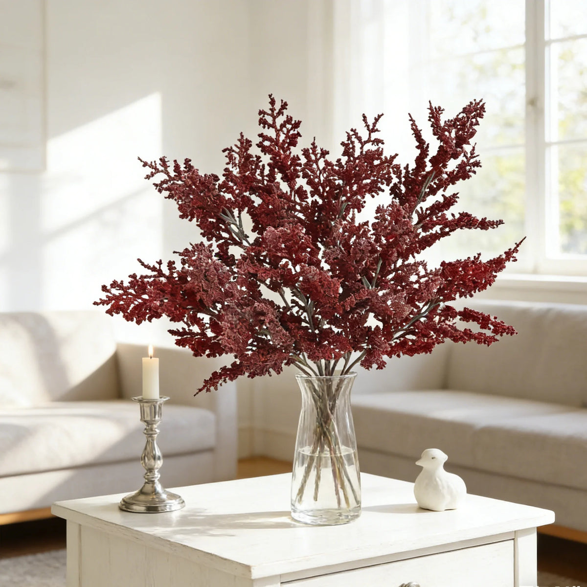 Silk Artificial Grass Branch – Wedding, Home & DIY Décor Artificial Plant Branch Babs