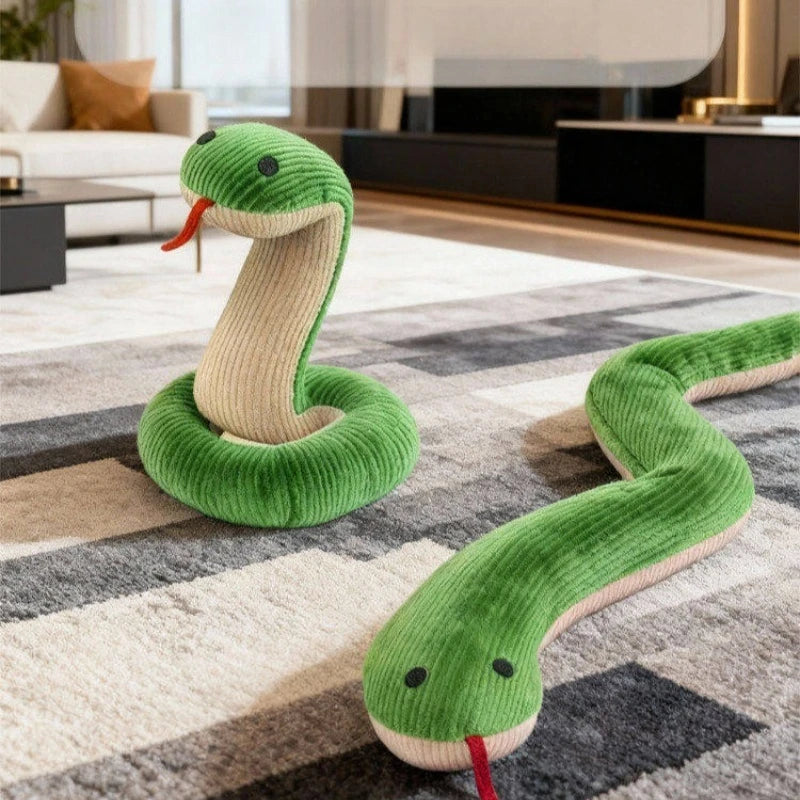 Plush Snake Cat Toy – Interactive Bite-Resistant Kitten Chew Toy Cat Chew Toy Babs