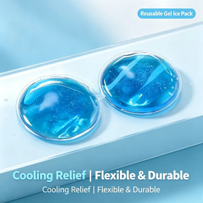 2-Pack Cold Compress Eye Mask Ice Packs – Reusable Eye Patches Cold Compress Eye Mask Babs