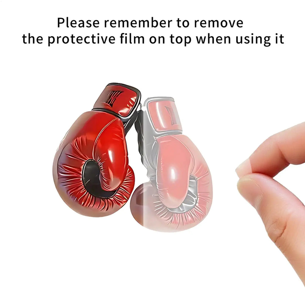 Boxing Glove Keychain – Acrylic Bag Charm for Women & Men Acrylic Keychain Babs