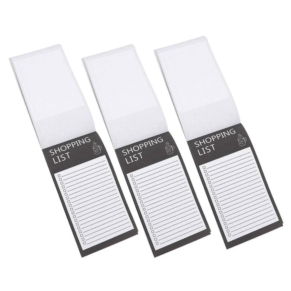 6PCS Magnetic Notepads – Grocery List & Fridge Memo Pads Magnetic Notepad Set Babs