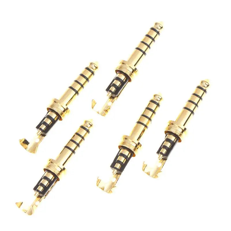 4.4mm Gold Plated Balanced Plug 5-Pole Pentaconn Connector Audio Plug Connector Babs