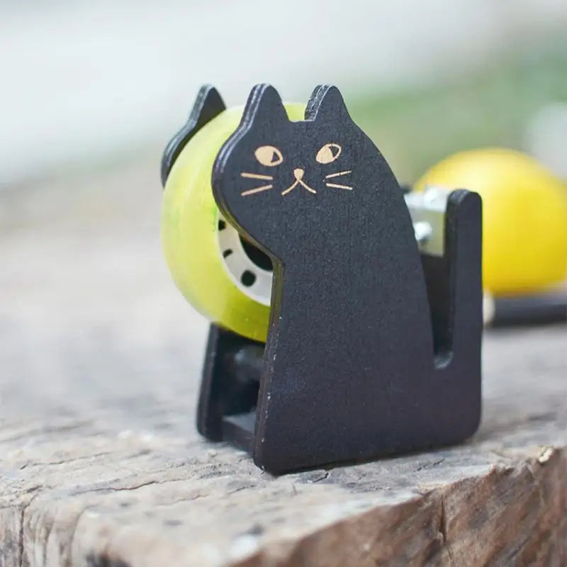 Wooden Animal Tape Dispenser – Squirrel & Whale Desk Design Tape Dispenser Babs B