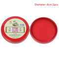 Chinese Vermilion Yinni Ink Pad for Calligraphy & Seal Stamping Calligraphy Ink Pad Babs Red