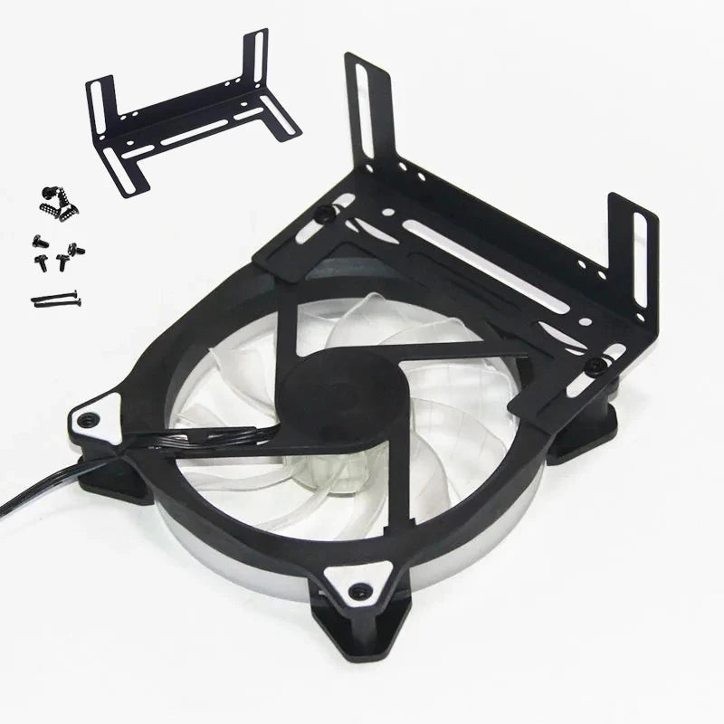 Desktop PC Cooling Fan Bracket for 8/9/12cm CPU GPU RAM Fans PC Cooling Bracket Babs