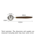 Wooden Handle Stainless Steel Measuring Spoons – Kitchen Scoop Measuring Spoons Babs M 8ML