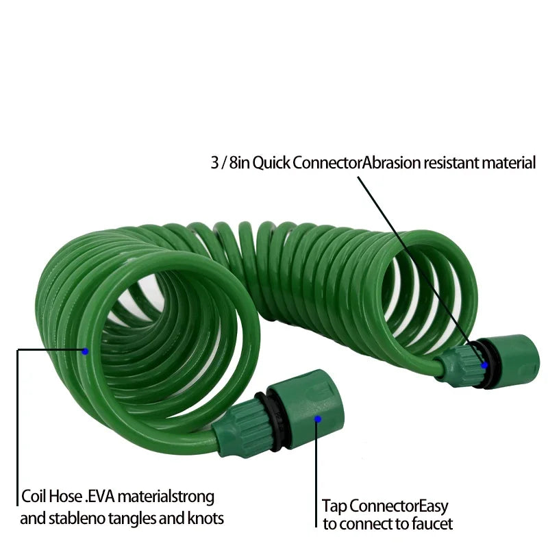 7-Function Garden Hose Sprinkler Nozzle & Car Wash Pipe Garden Hose Sprinkler Babs