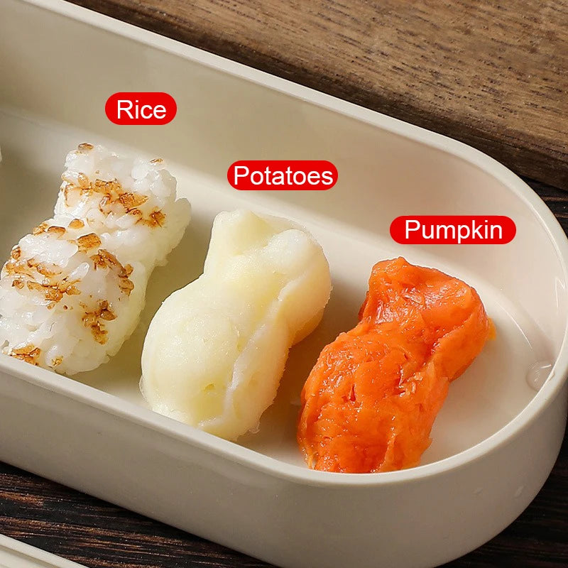 Cat Shape Onigiri Mold – Rice Ball Sushi Shaper Tool Sushi Mold Tool Babs