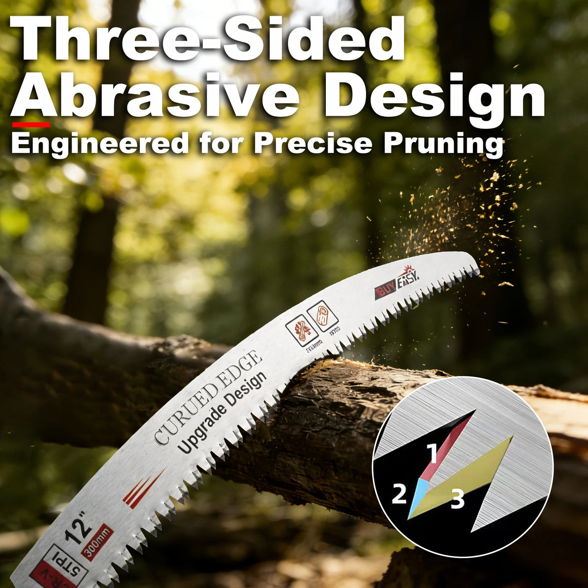 Japanese Tooth Reciprocating Saw Blade 10/12/15in CR-V Steel Reciprocating Saw Blade Babs