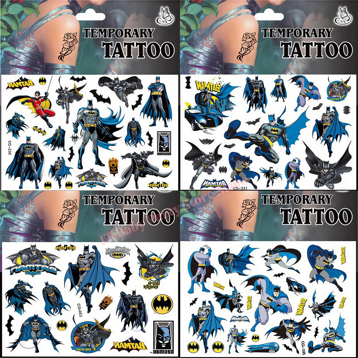 Bat Superhero Birthday Party Kit – Tableware, Balloons & Decor