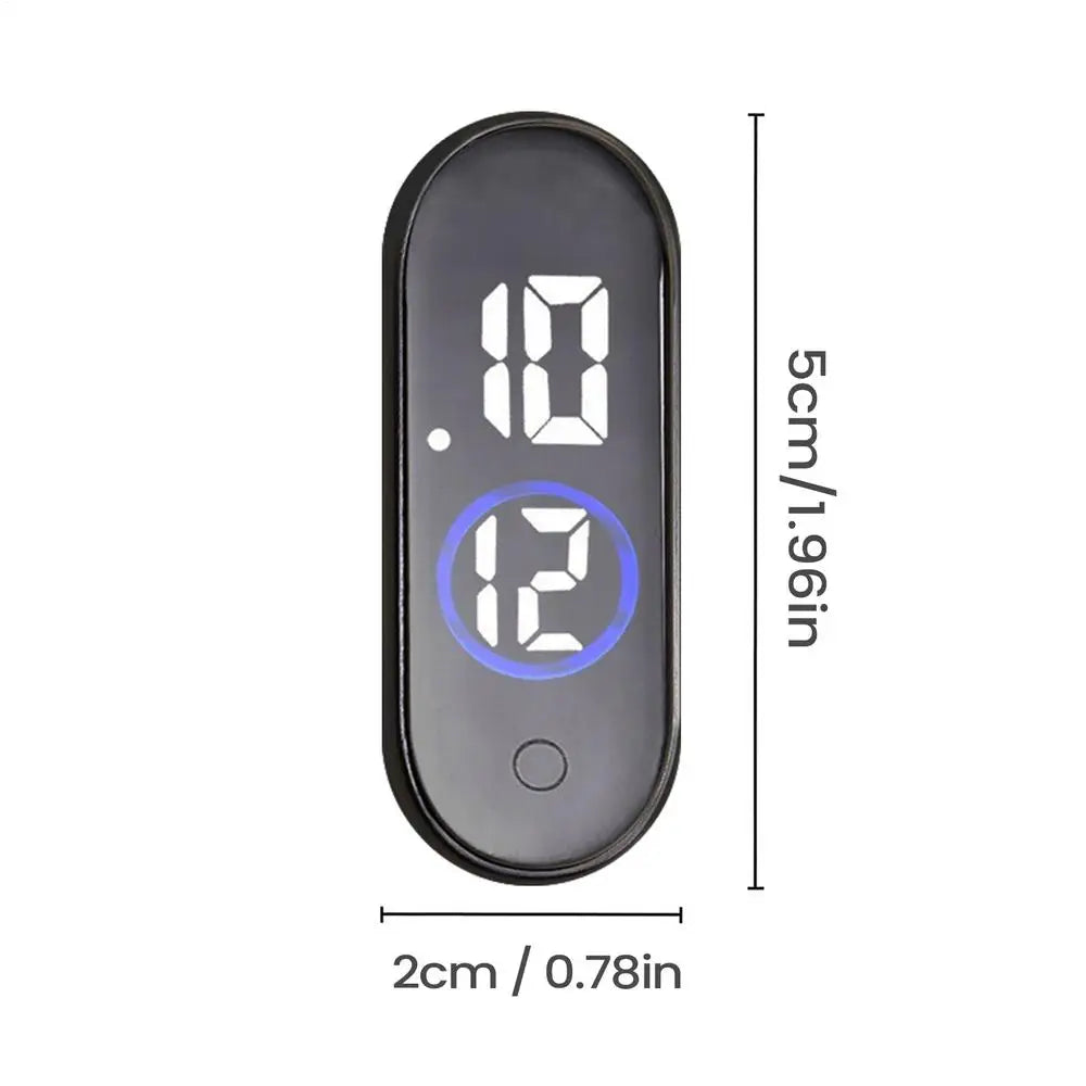 Mini Waterproof LED Digital Car Clock – Dashboard & Motorcycle Digital Car Clock Babs 05