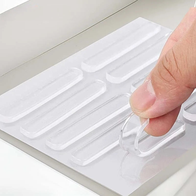 20pcs Self-Adhesive Rubber Bumpers – Wall & Door Protection Adhesive Bumper Pads Babs