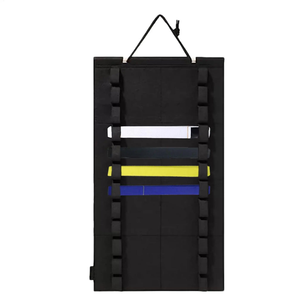 Wall-Mounted Martial Arts Belt Rack – Holds 12 Belts Belt Display Rack Babs