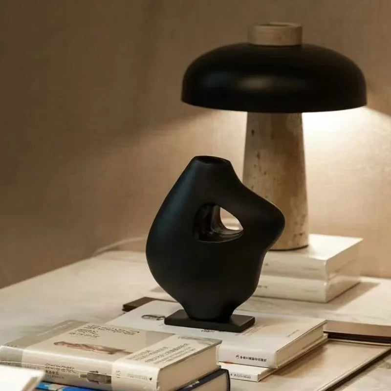 Nordic Luxury Resin Vase – Modern Minimalist Home Decor Decorative Vase Babs