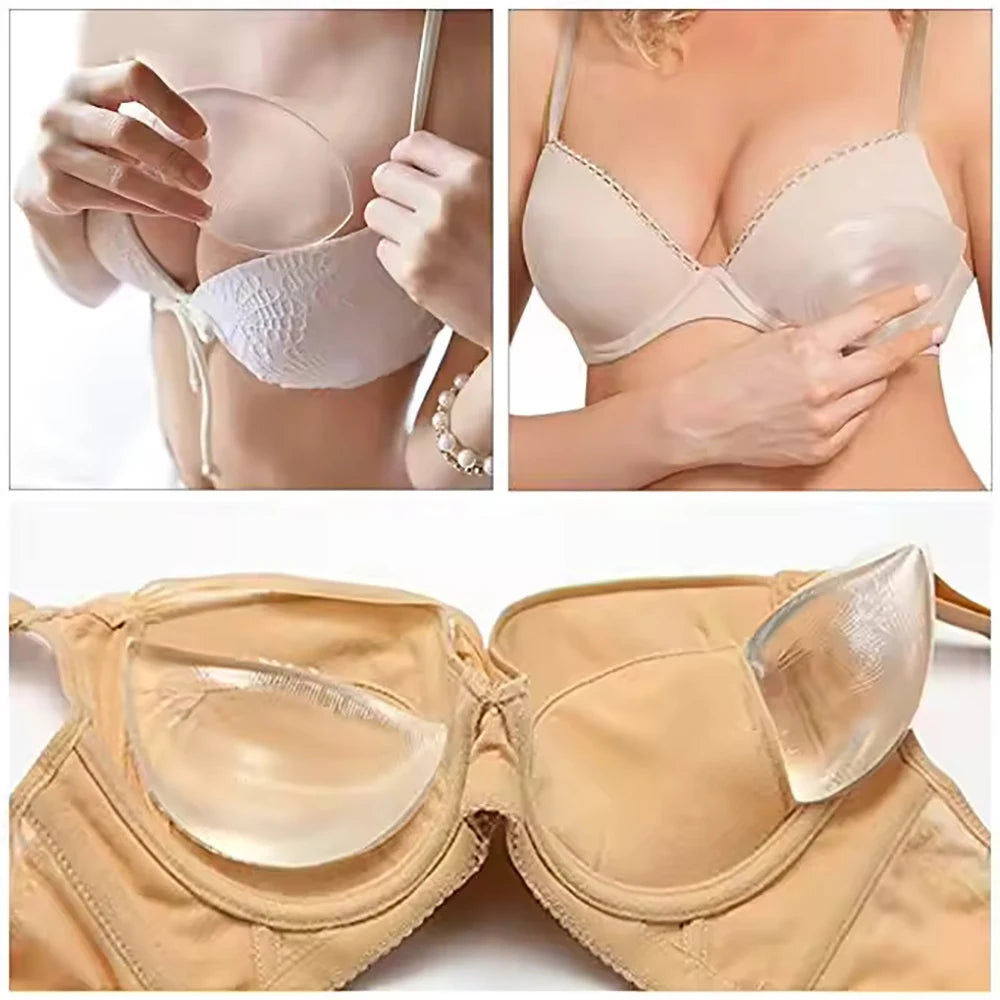 Silicone Bra Inserts – Reusable Gel Push-Up Pads for Swimwear Bra Inserts & Pads Babs