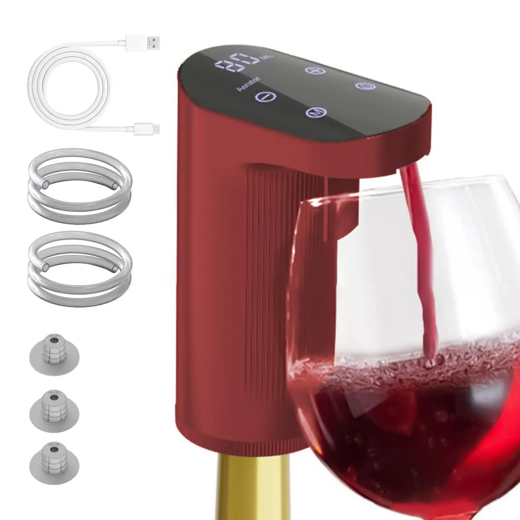 USB Rechargeable Electric Wine Dispenser & Decanter Electric Wine Dispenser Babs