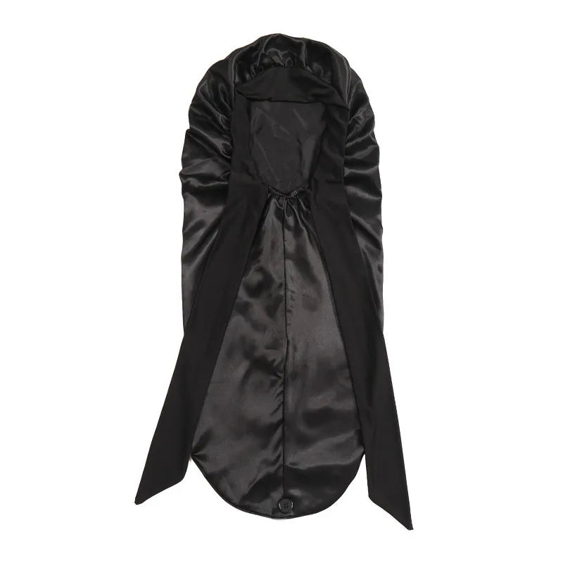 Extra Large Satin Sleep Bonnet with Long Tie – All Hair Types Satin Sleep Bonnet Babs B