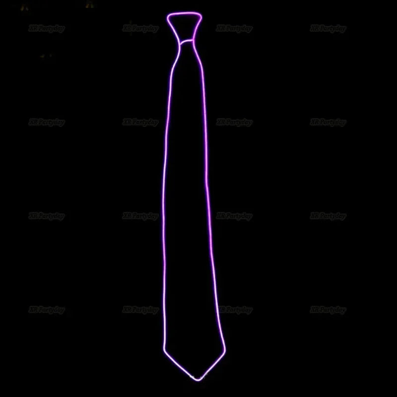 LED Flashing Jazz Cap Glow Hat – Unisex Party Costume Set LED Costume Hat Babs purple tie