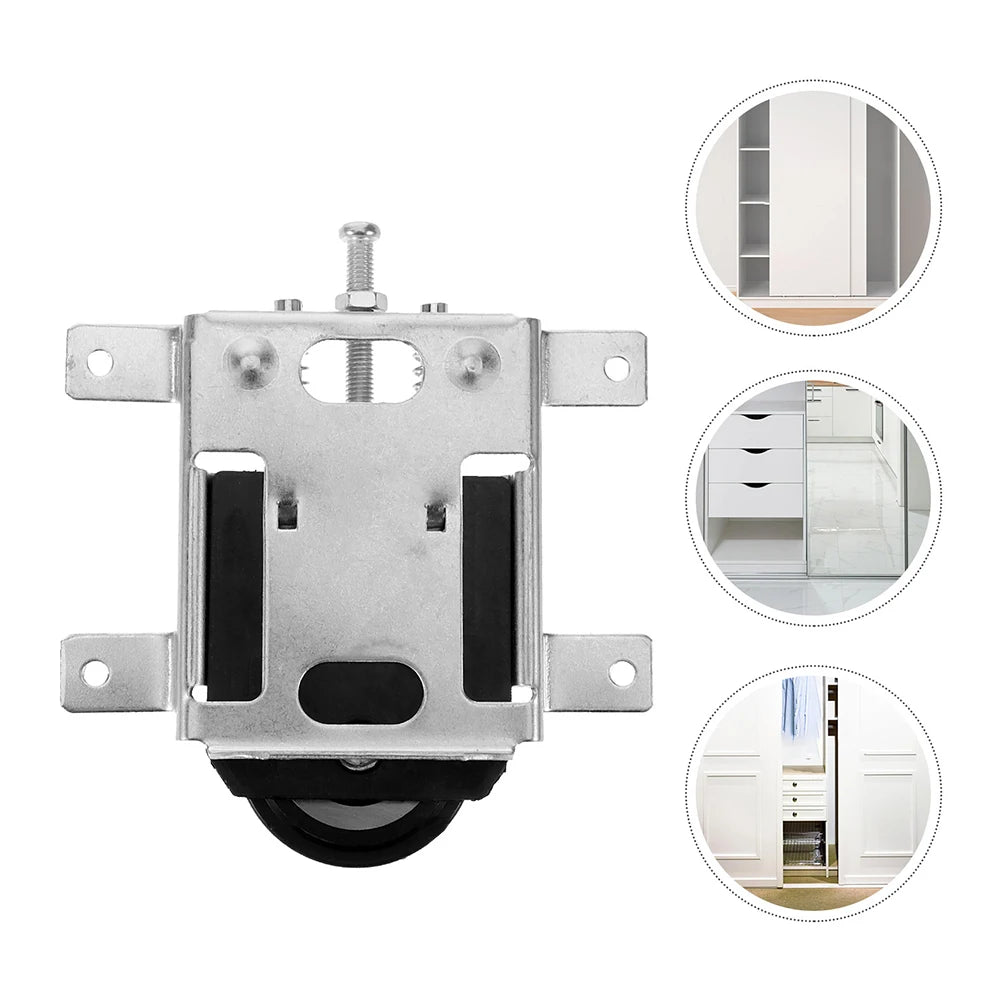 Sliding Door Roller Pulley Kit – Wardrobe & Cabinet (2 Pair) Sliding Door Roller Kit Babs