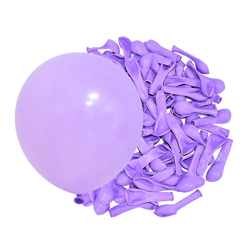 30/60pcs 5" Macaron Pastel Latex Balloons for Party Decor Party Balloons Babs Purple 30pcs