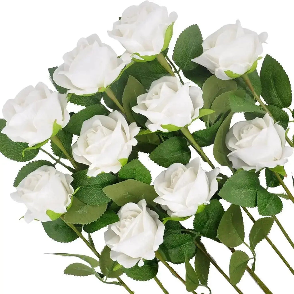 Silk Rose Artificial Flowers – Wedding, Home & Party Decor Artificial Silk Flowers Babs