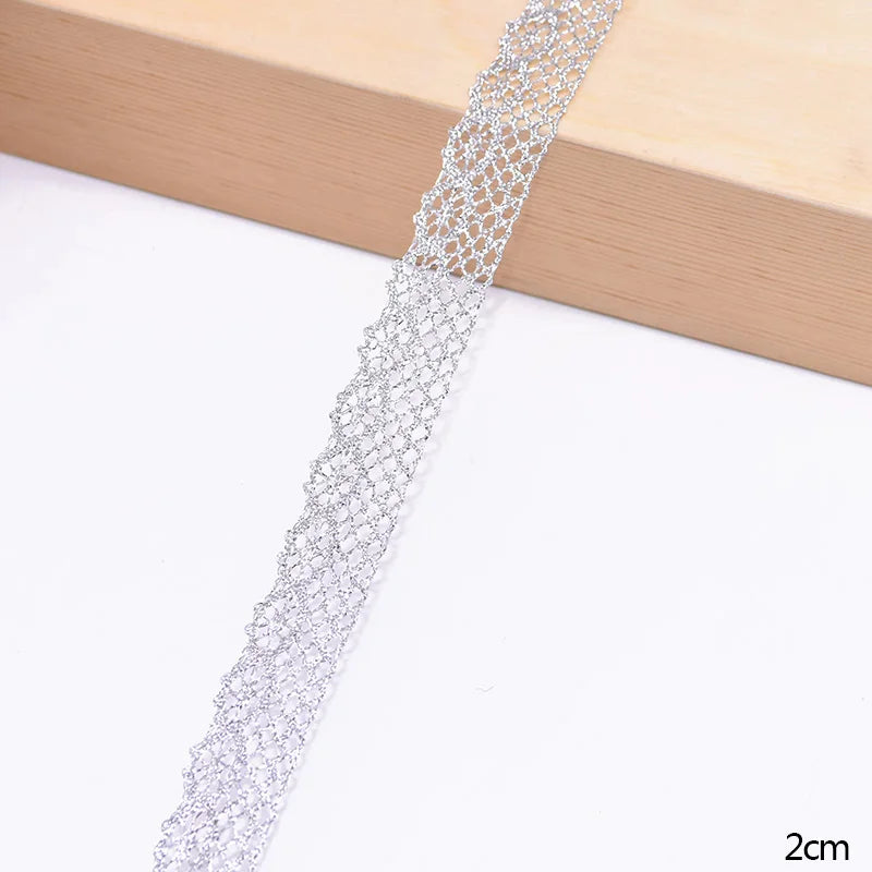 Gold Braided Lace Trim Ribbon 5/10 Yards – Sewing & Crafts