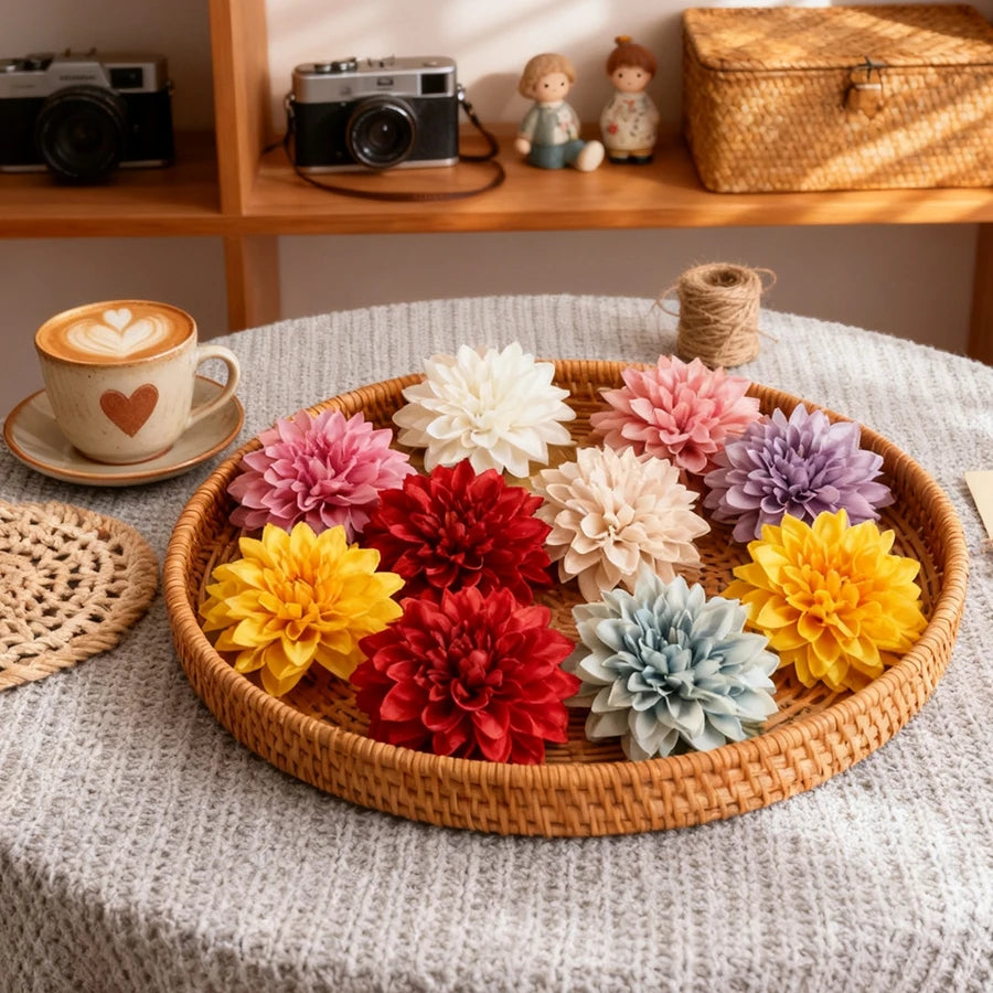 Artificial Rose Flower Heads 10/20 Pcs – Wedding & Home Décor Artificial Flower Heads Babs