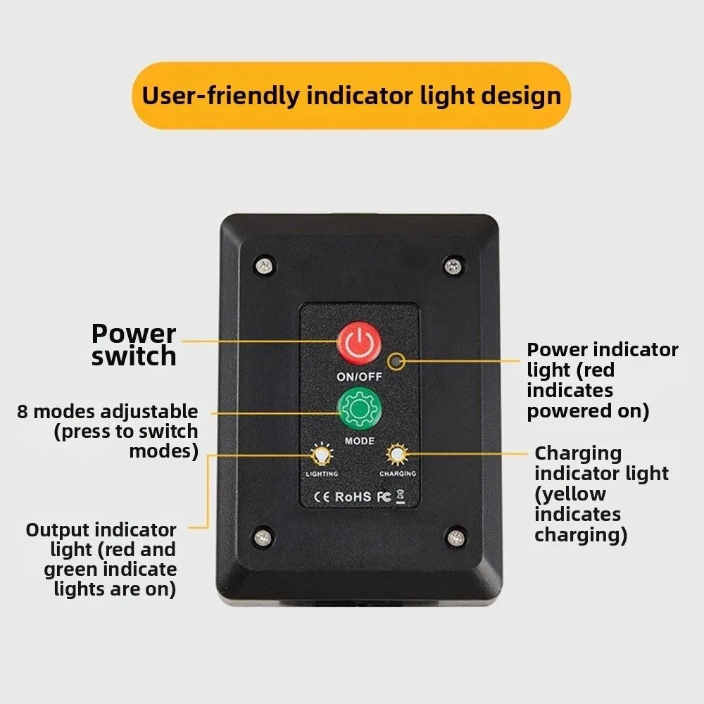Butterfly Solar Garden Lights 6/9 Head – 8 Modes, Waterproof Solar Garden Light Babs