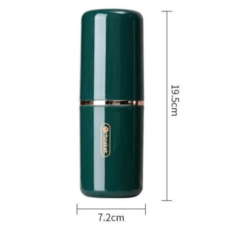 Portable Travel Toothbrush Cup with Lid – Dual-Use Storage Travel Toothbrush Cup Babs