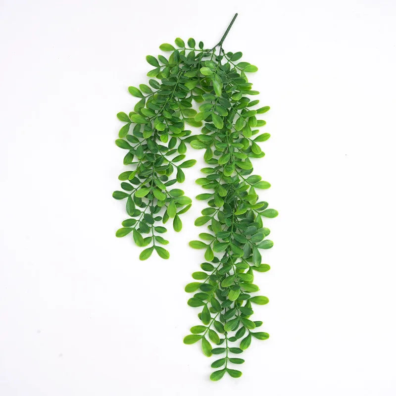 Artificial Plastic Leaf Garland – Party & Holiday Vine Decor Artificial Leaf Garland Babs color 1 1pc