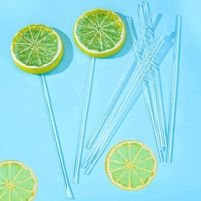100Pcs Clear Acrylic Lollipop & Cake Pop Sticks – Reusable Cake Pop Sticks Babs