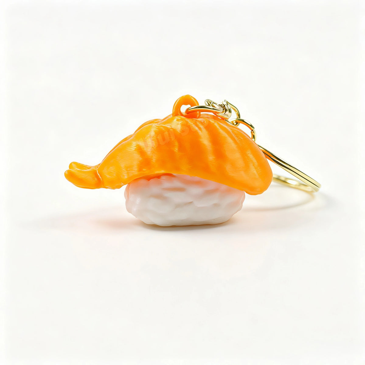 Sushi 3D Printed Clicker Keychain – Cute Fidget Bag Charm Gift Fidget Clicker Keychain Babs 1pc