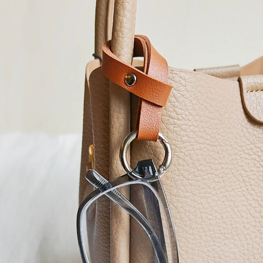 Bundl Adjustable Travel Carry Strap with Metal Ring Hook Clips Travel Carry Strap Babs