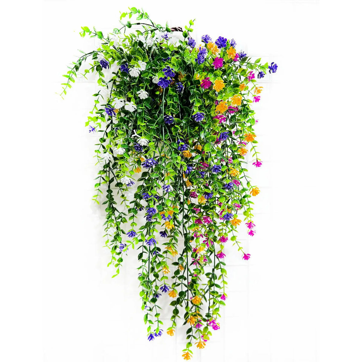 4 Pcs Artificial Eucalyptus Hanging Vines – UV Protected Faux Plants Artificial Hanging Vine Babs
