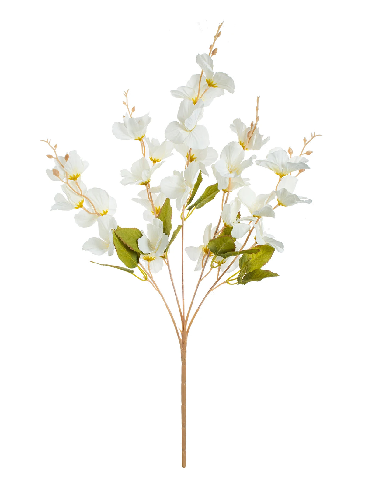 Artificial Silk Magnolia Bouquet – Wedding & Home Décor Artificial Flower Bouquet Babs WHITE 1pc