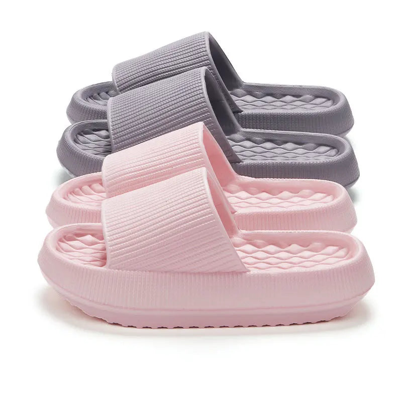Women's EVA Cloud Slide Slippers – 4CM Thick Non-Slip Sole Indoor Slide Slippers Babs