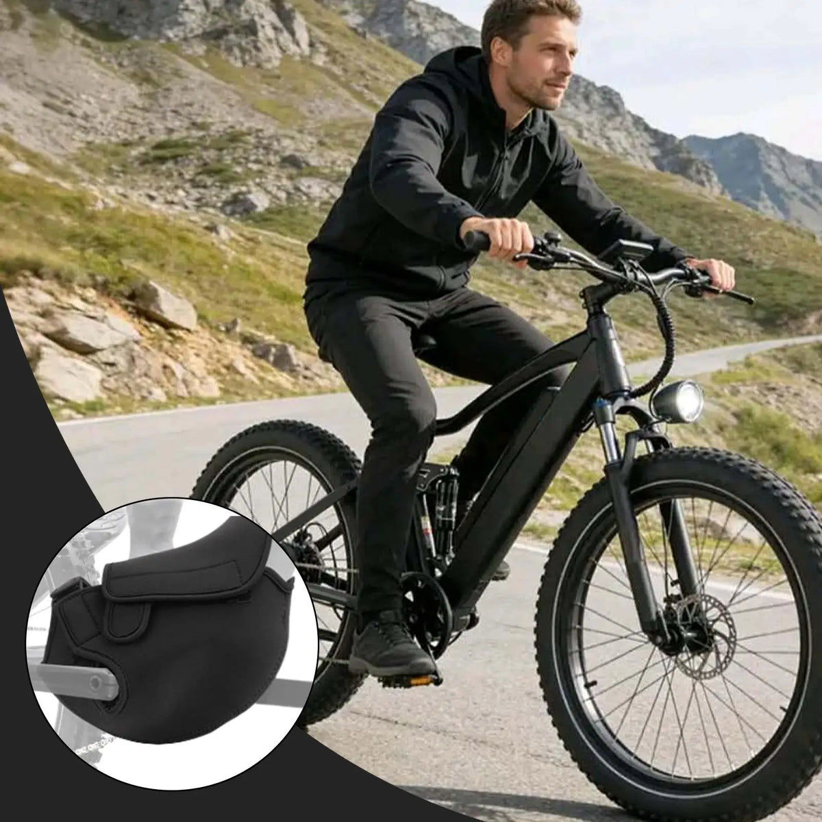 E-Bike Motor Cover – Waterproof Dustproof Protective Guard E-Bike Motor Cover Babs