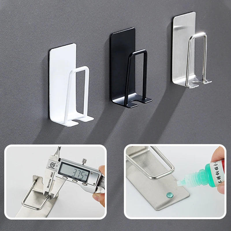 Wall Mounted Stainless Steel Toothbrush & Cup Holder Toothbrush Cup Holder Babs