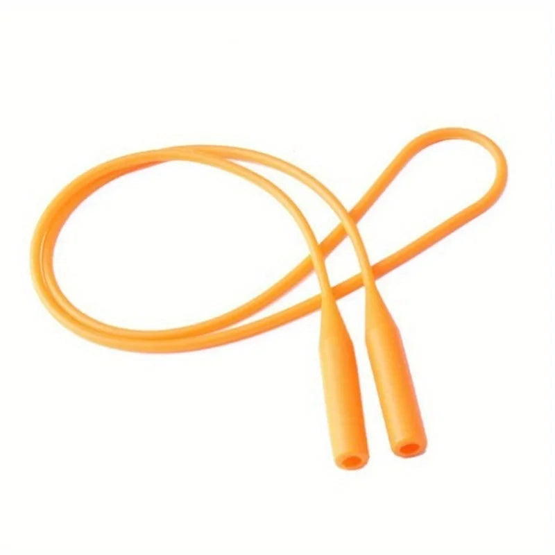5-Pack Silicone Eyeglasses Straps – Anti-Slip Sports Cord Holder Eyeglasses Strap Babs Orange
