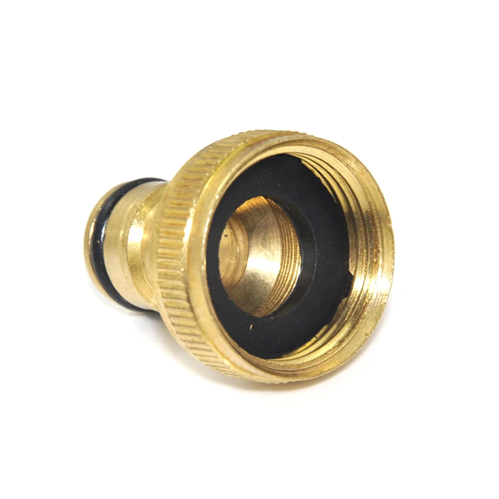 3/4" Brass Tap Quick Connector Garden Hose Coupling Adapter Garden Hose Connector Babs