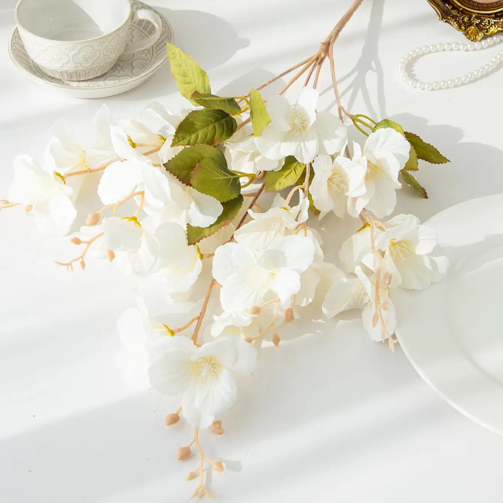 Artificial Silk Magnolia Bouquet – Wedding & Home Décor Artificial Flower Bouquet Babs