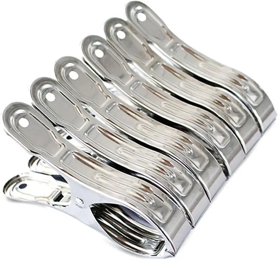 Stainless Steel Clothespins – 100 Pack Windproof Laundry Pegs Laundry Clothespins Babs