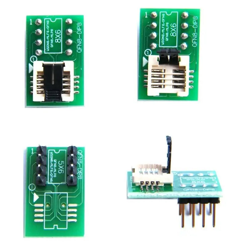 QFN8/WSON8/DFN8 to DIP8 Socket Adapter – IC Programmer Kit IC Programmer Adapter Babs