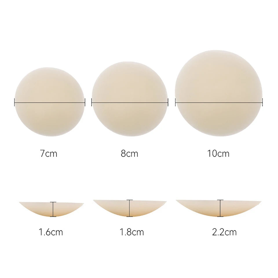 Reusable Silicone Nipple Covers – Invisible Breast Petals Nipple Covers Babs
