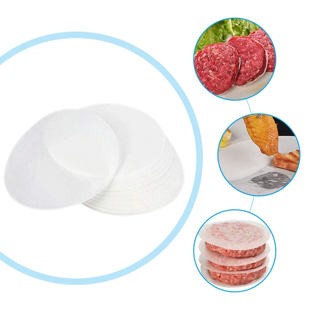 500pcs Patty Paper Sheets – BBQ, Baking & Freezer Separator Patty Paper Sheets Babs